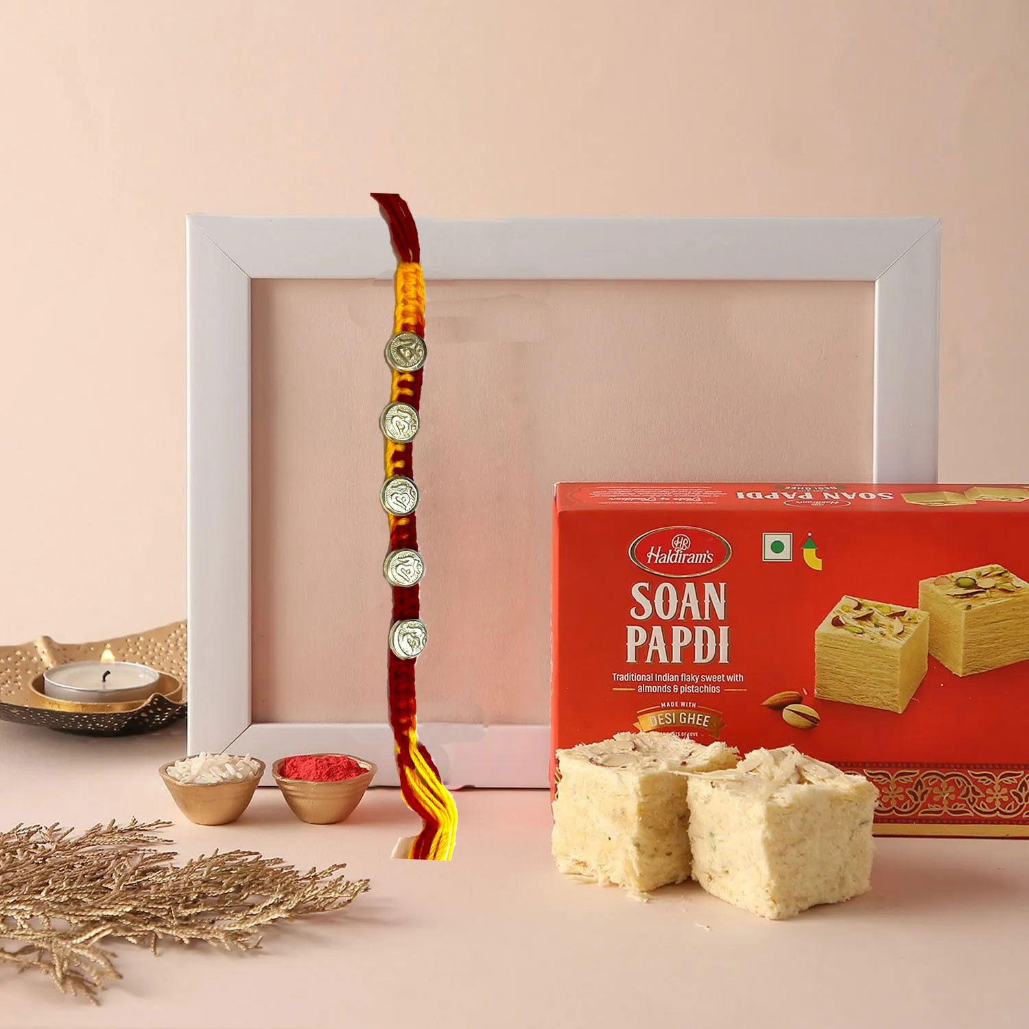 Pure Fancy Designer Rakhi Gift for Brother