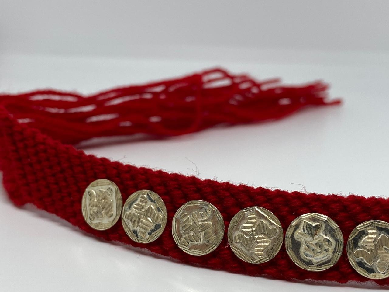 Swastik Ginni Silver Rakhi